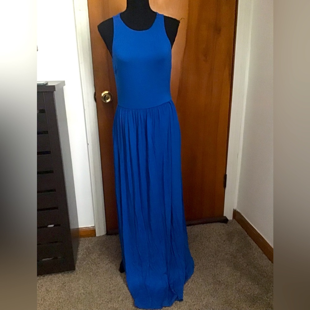 Classic cobalt maxi dress by Venus